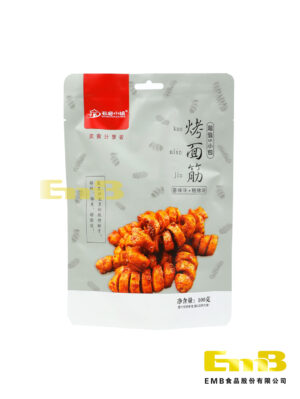 石磨小镇烤面筋(香辣味+烧烤味) 40/100g | EMBFOOD
