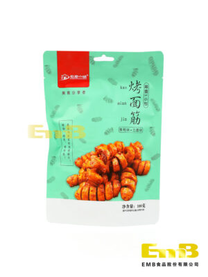 石磨小镇烤面筋(黑鸭味+五香味) 40/100g | EMBFOOD