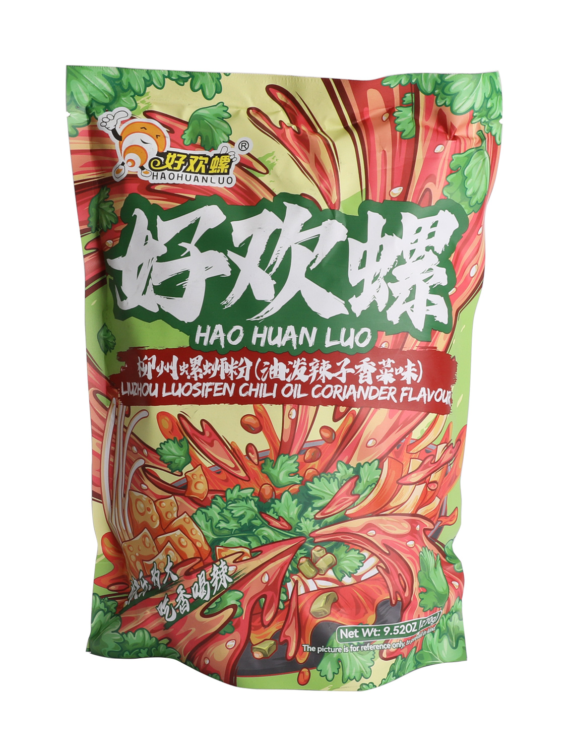 50%好欢螺螺蛳粉(油泼辣子香菜味) 24/270g | EMBFOOD