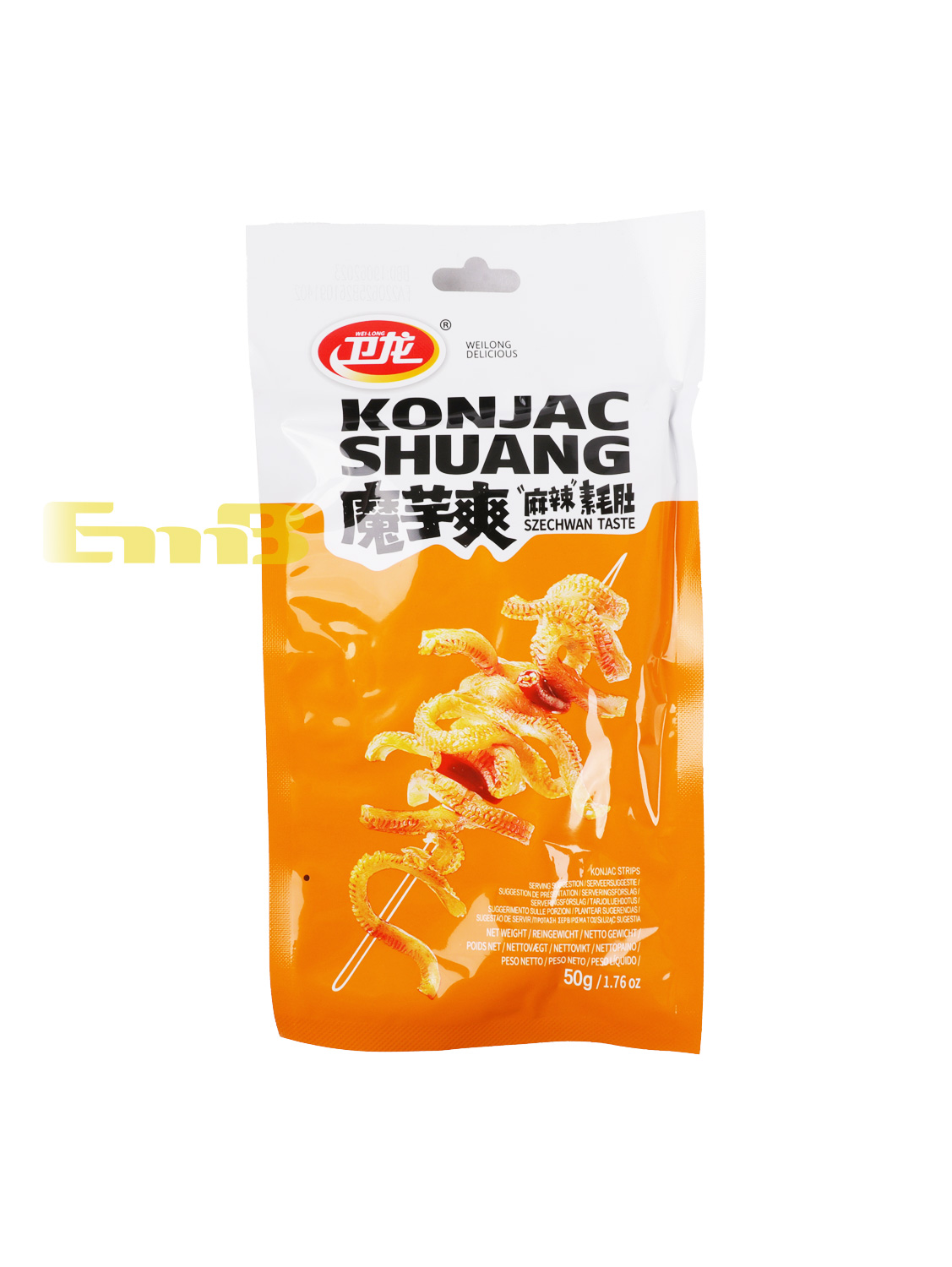 卫龙魔芋爽麻辣素毛肚 60/50g | EMBFOOD