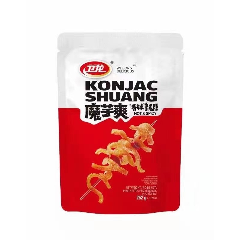 卫龙魔芋爽香辣素毛肚 20/252g | EMBFOOD