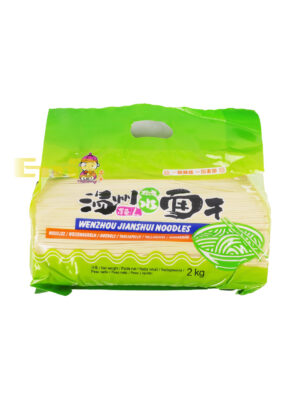 合并10+1-整-土小洋牌温州面干(碱水厚条L) 8/2kg | EMBFOOD