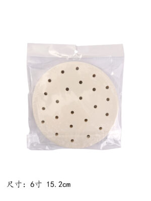 6寸蒸笼纸/38G 15.2cm 1*40包 300张装 | EMBFOOD