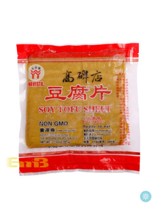 #高碑店冰冻豆腐片(五香味) 16/500g 冷藏-18℃ | EMBFOOD