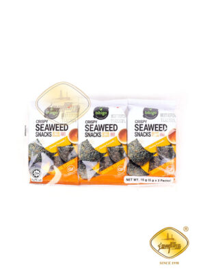 合并10+1韩国BIBIGO即食脆海苔(原味) 12/15g(3*5g) | EMBFOOD