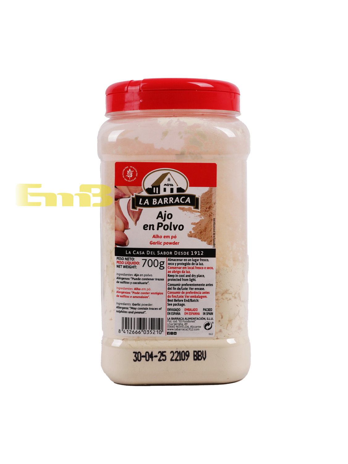 LA BARRACA蒜粉 12/700g | EMBFOOD