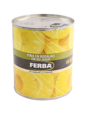 FERBA切片菠萝罐头 12/825g | EMBFOOD