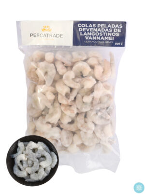 (整)P.T.冰冻虾仁(去虾尾去虾线41/50) 10/800g | EMBFOOD