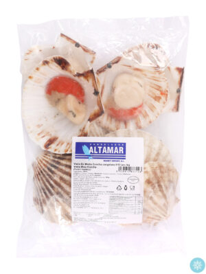 ALTAMAR冰冻大扇贝8-12 8/900g | EMBFOOD