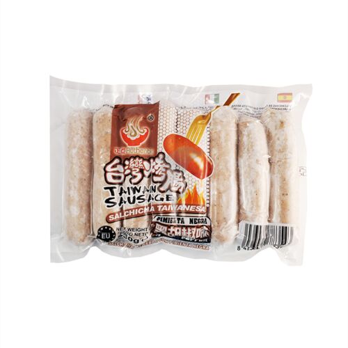 (整)蒙福冰冻台湾烤肠(黑椒味) 16/430g | EMBFOOD