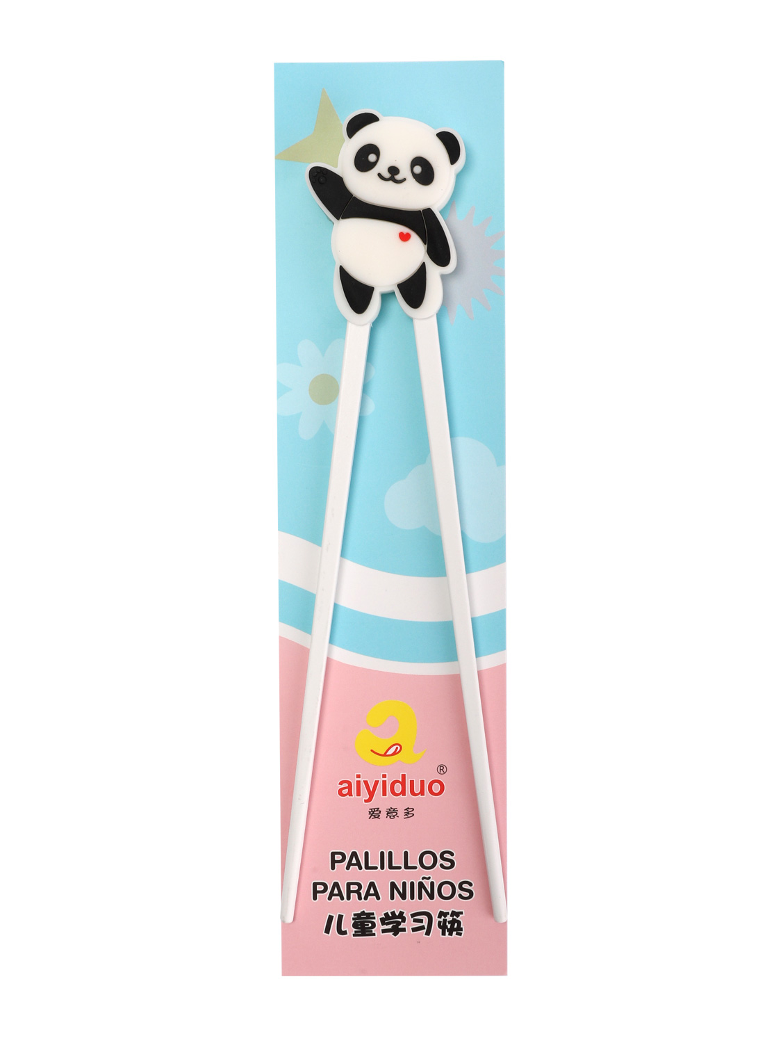 熊猫仔儿童学习筷23cm 1*600(30*20u) | EMBFOOD