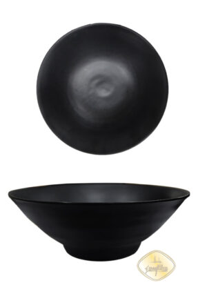WB密胺黑色磨砂套六反口碗10寸 1*48 JW1010 | EMBFOOD