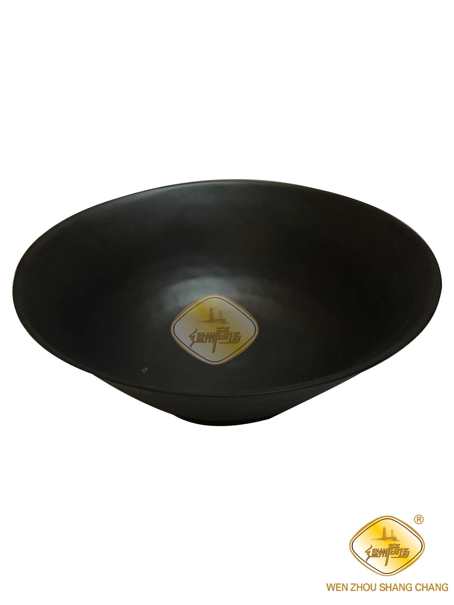 WB密胺黑色磨砂套六反口碗9寸 1*52 JW1009 | EMBFOOD