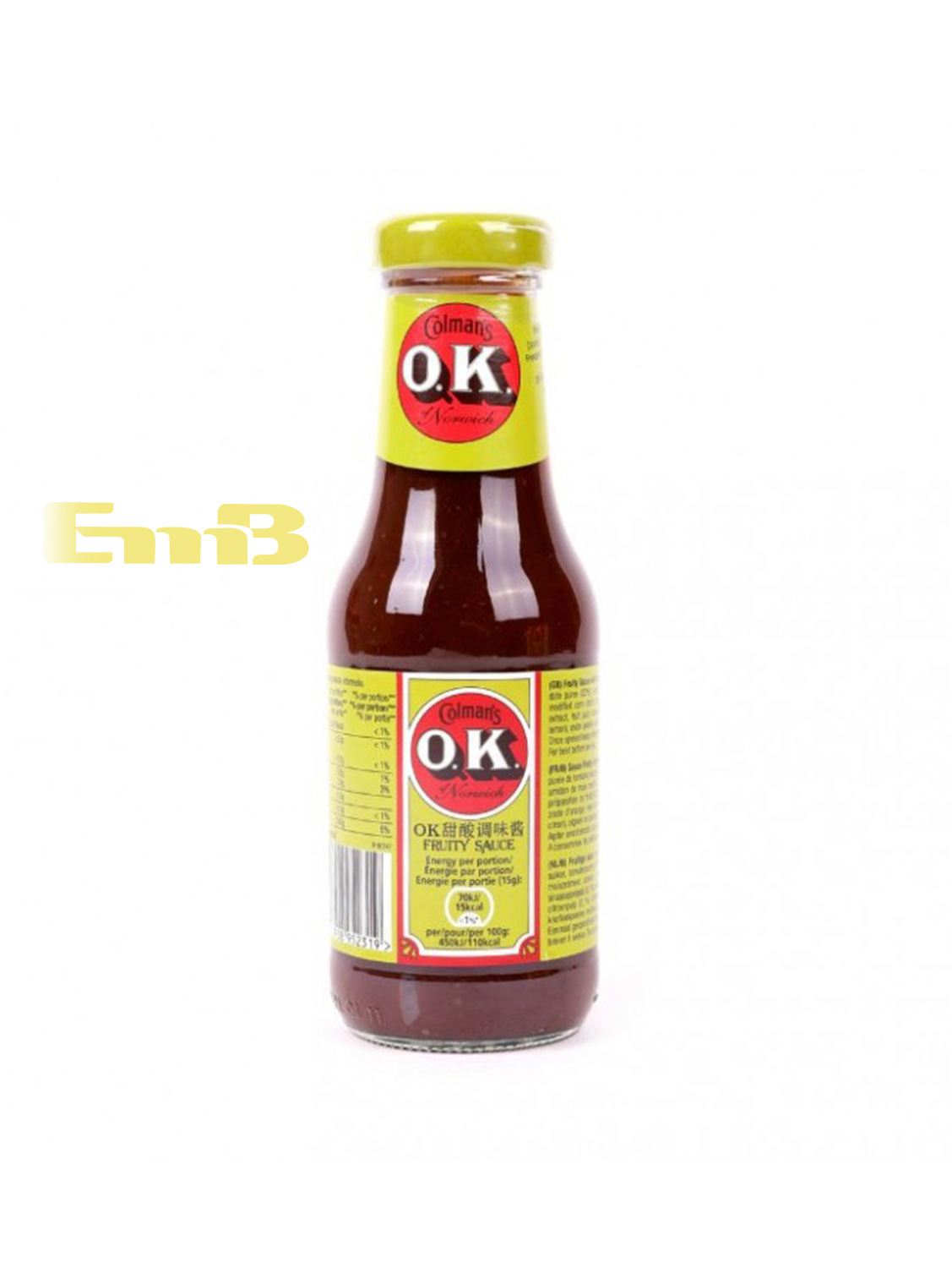 英国OK甜酸调味酱 12/335g | EMBFOOD