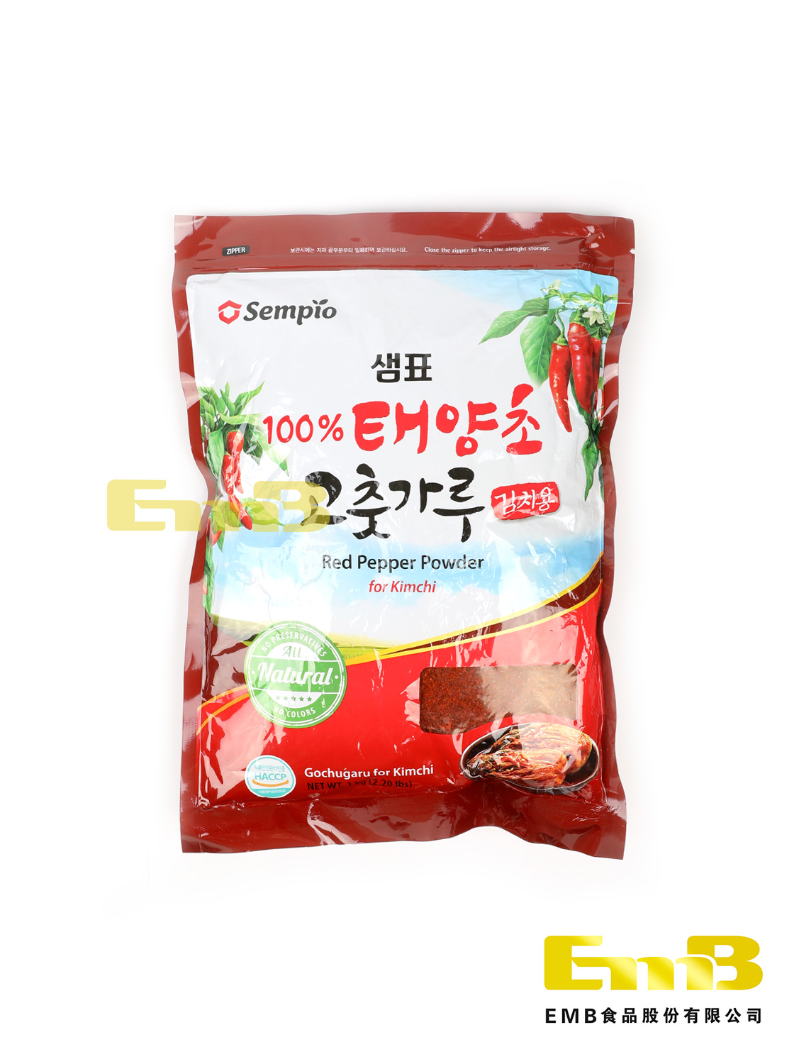 韩国SEMPIO泡菜辣椒粉(粗) 10/1kg | EMBFOOD