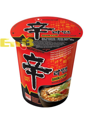 (合并10+1)韩国农心辛辣辛拉面*杯 12/68g | EMBFOOD