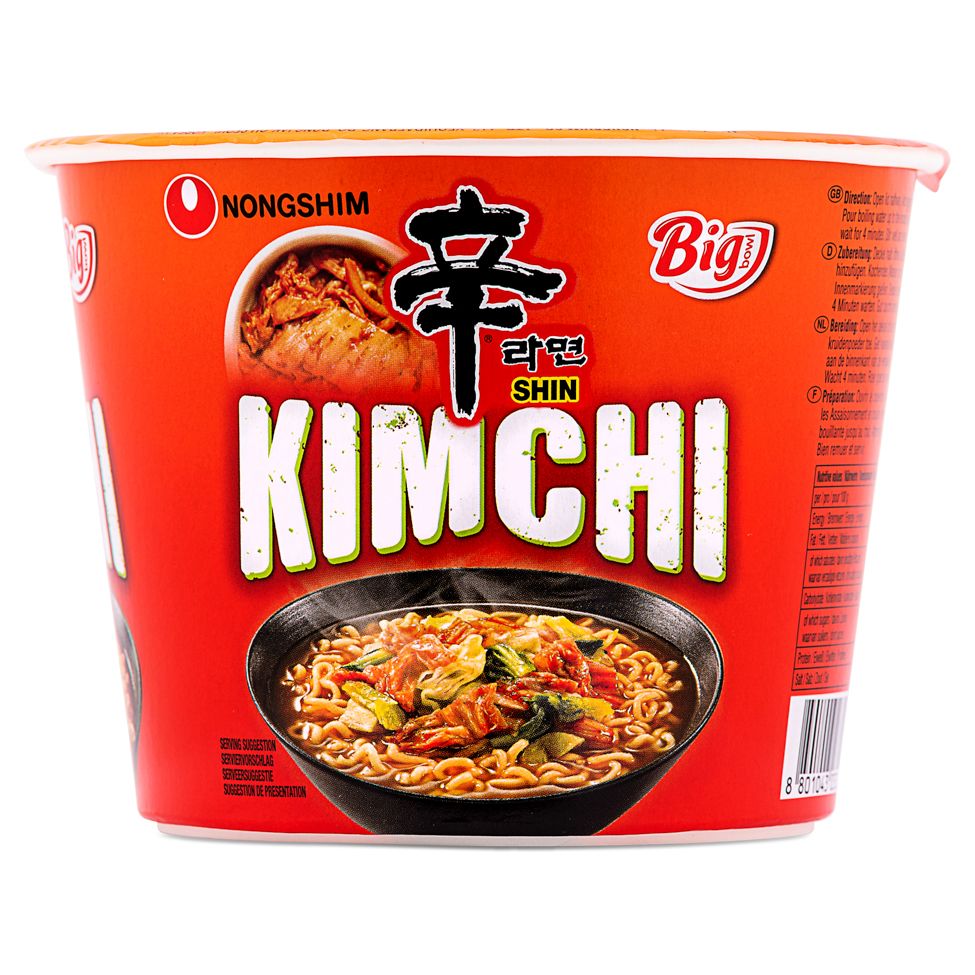 韩国农心泡菜拉面*桶* 16/112g | EMBFOOD