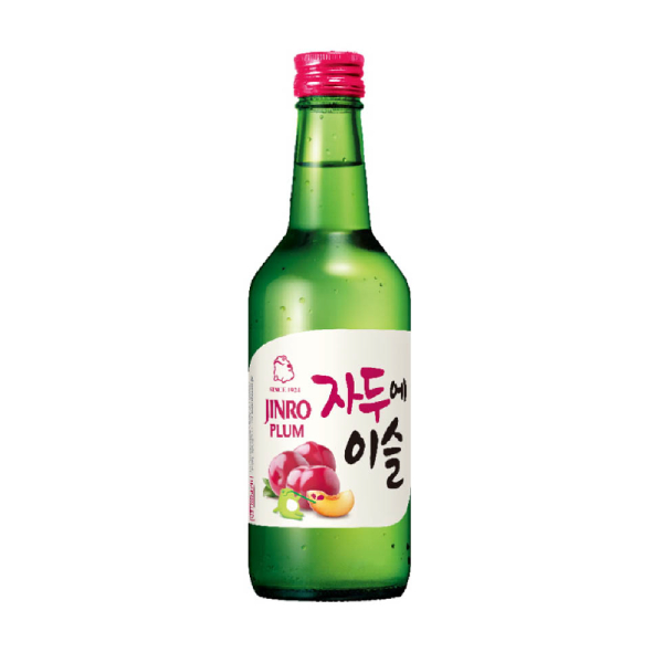 合并10+1(整)韩国JINRO烧酒李子味 20/350ml 13％Vol | EMBFOOD