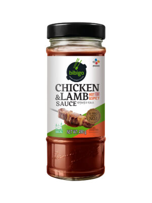 韩国BIBIGO韩式鸡肉羊肉烧烤酱(超辣味) 12/490g | EMBFOOD