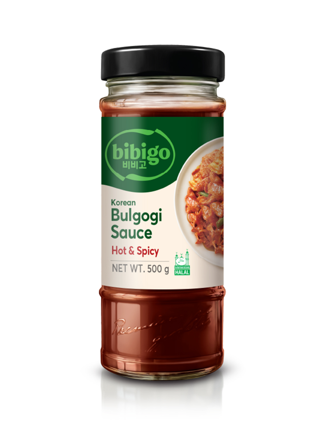 韩国BIBIGO韩式牛肉烧烤酱(超辣味) 12/500g | EMBFOOD