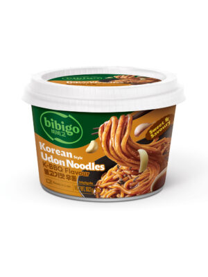 合并10+1韩国BIBIGO速食韩式乌冬面(烧烤味) 6/187.2g | EMBFOOD