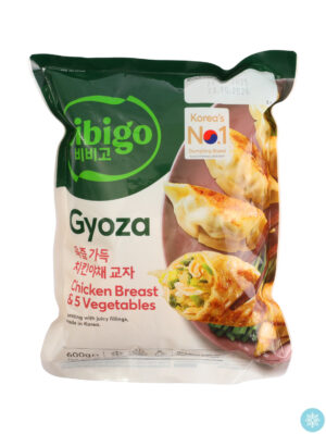 合并2+052735(整)韩国BIBIGO冻鸡肉蔬菜饺子 12/600g | EMBFOOD