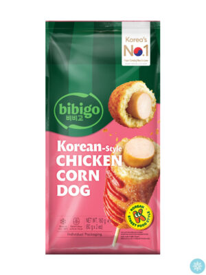 (整)韩国BIBIGO冻韩式鸡肉玉米热狗 12/160g | EMBFOOD