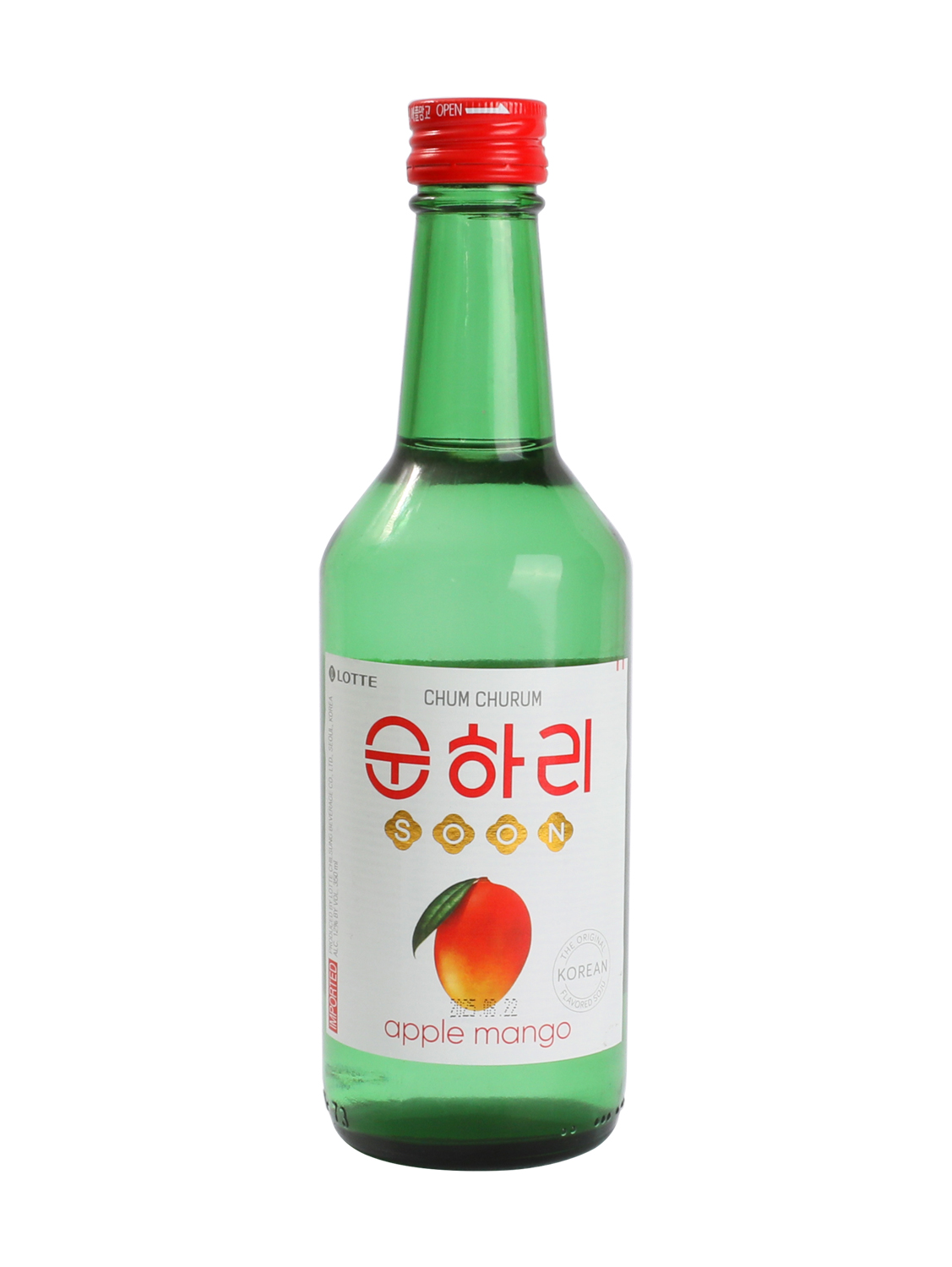 韩国乐天烧酒(苹果芒果味) 20/350ml 12％Vol | EMBFOOD