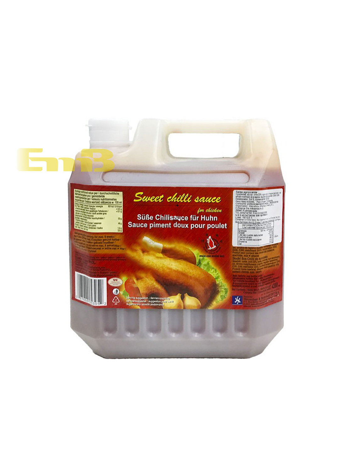 10+1飞鹅甜辣鸡酱*桶* 3/4300ml | EMBFOOD