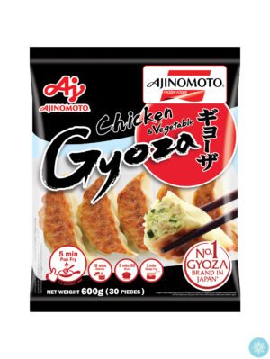 黑袋日式鸡肉蔬菜饺子 10/600g AJINOMOTO | EMBFOOD