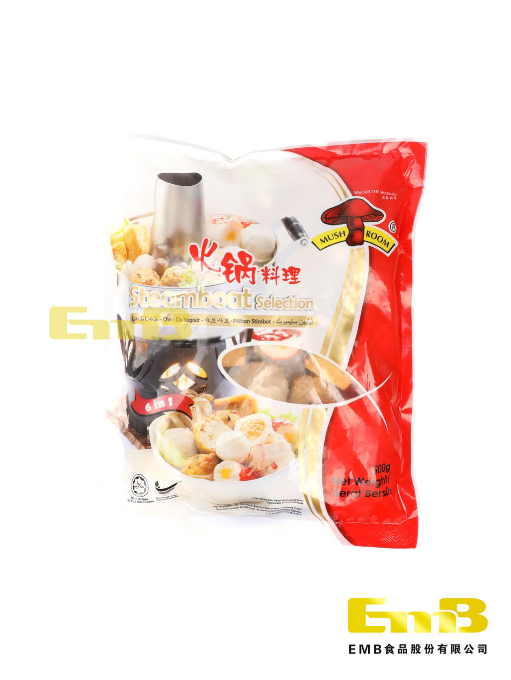 MUSHROOM冰冻火锅料理六宝 20/500g | EMBFOOD
