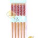 利众炭化竹筷子红色樱花 1*144(12*12u) 10双装 0343 | EMBFOOD