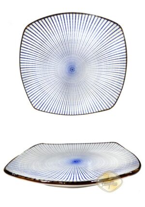 GM线条四方凹边盘 1*20 10寸 22.5*22.5*3cm | EMBFOOD