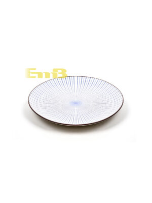 GM线条浅式圆汤盘8.5寸 1*50 21x21cm | EMBFOOD