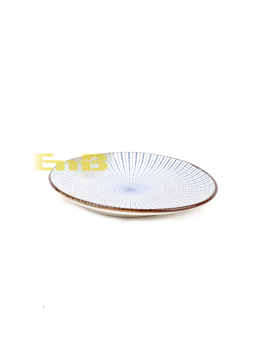 GM线条浅式旦形盘6.5寸 1*72 16.2x13.7cm | EMBFOOD