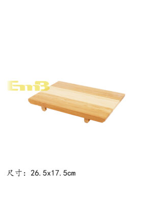 JM28大号竹木平台寿司板 1*50 26.5x17.5cm | EMBFOOD