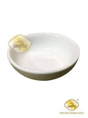 JY白色港式味碟3寸 1*300 HY0122 | EMBFOOD