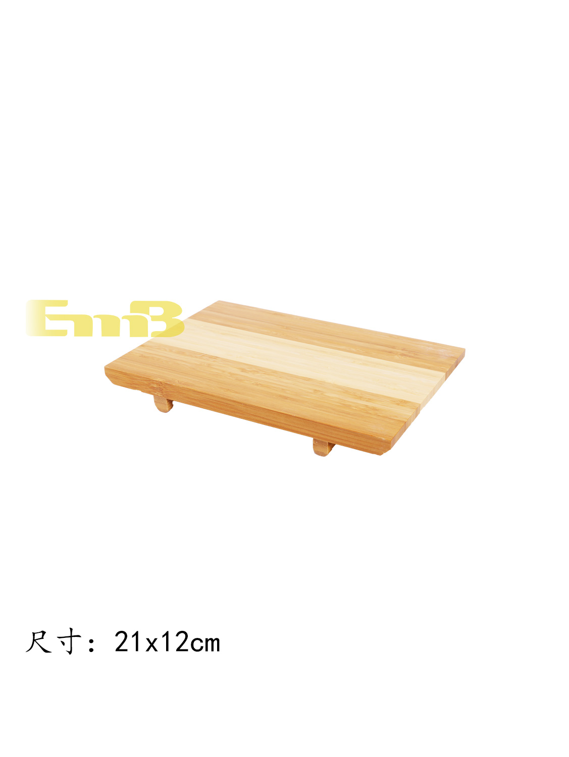 JM26小号竹木平台寿司板 21x12cm 1*100 | EMBFOOD