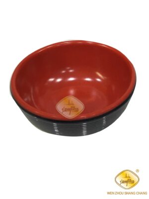 JM密胺红黑味碟 1*360 7cm JM09036 | EMBFOOD