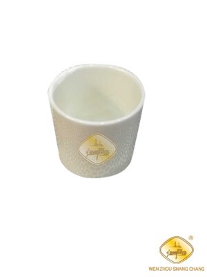 JY白色陶瓷直身杯6cm 1*175 YS0236 | EMBFOOD