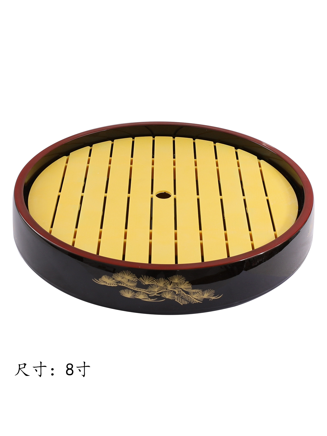 JM松花寿司桶+黄色隔板(其他箱)8寸 桶身1*30 JM120A | EMBFOOD