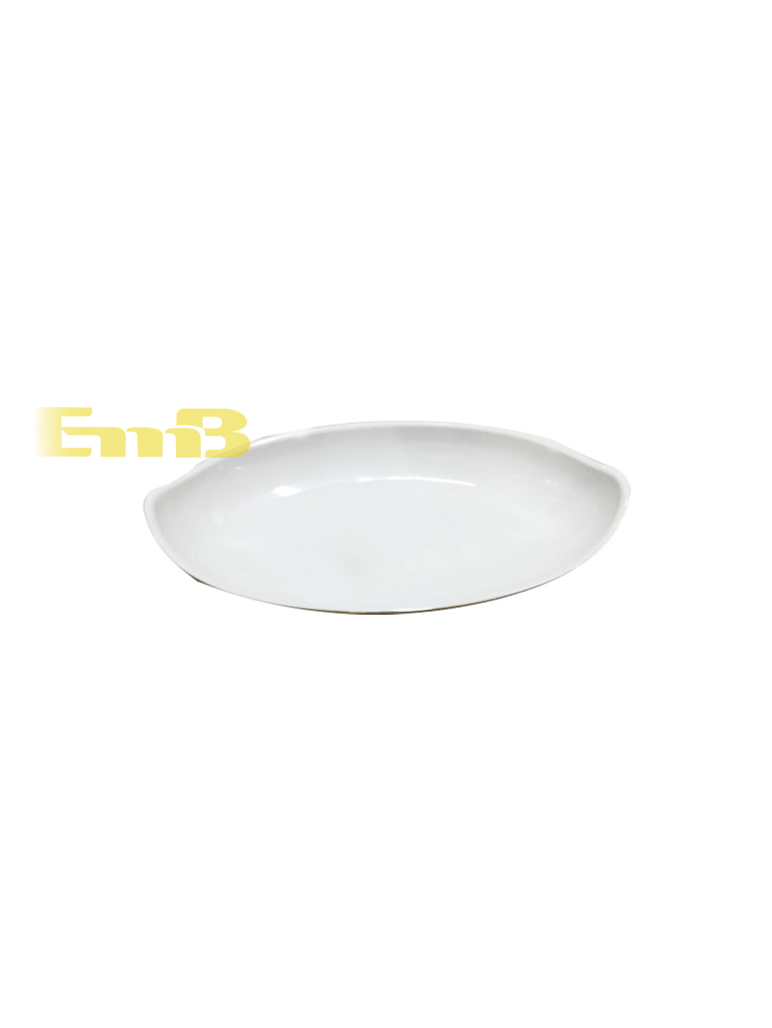WS密胺白色双尖盘 136/7.5寸 PDS20L | EMBFOOD