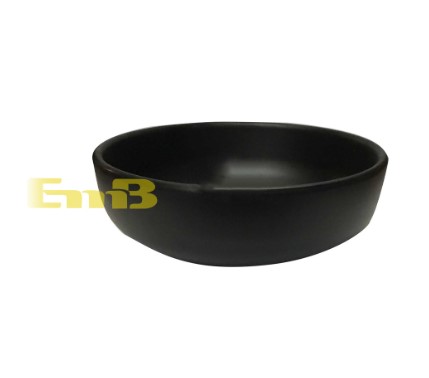 WB密胺黑色磨砂圆碗7寸 1*48 140151 | EMBFOOD