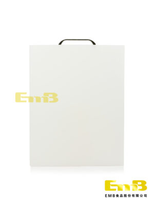 JF 白色带把手胶砧板(菜板) 1*10 45x35x1.5cm | EMBFOOD