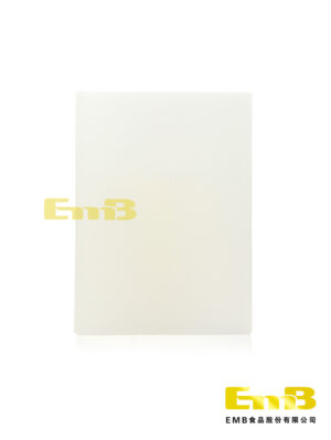 JF 白色胶砧板(菜板) 1*25 35x25x1.0cm | EMBFOOD