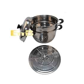 丽威二层组合盖蒸锅 28cm 1*16 | EMBFOOD