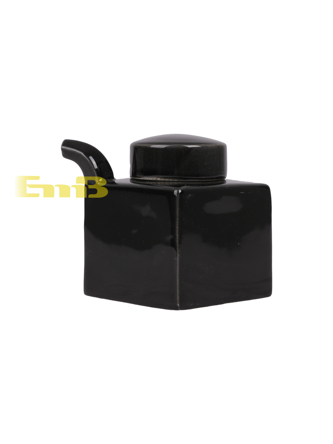 GM乌釉新款四方酱壶3寸 1*100 | EMBFOOD