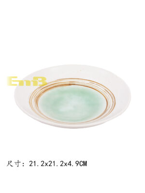 GM1#绿韵深碗 1*40 21.2x21.2x4.9cm | EMBFOOD