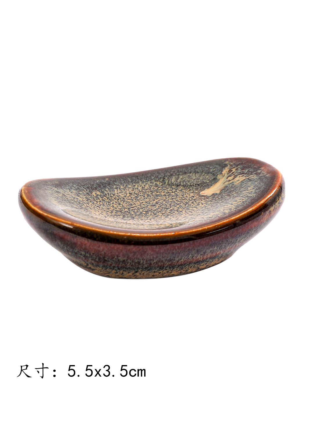 JM元宝筷架(万绿拉丝) 1*600 5.5x3.5cm | EMBFOOD