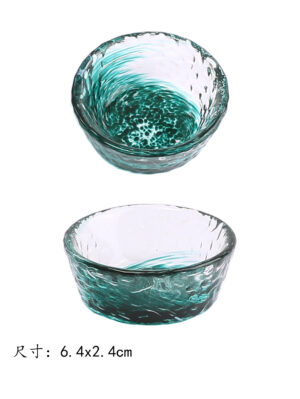 GM彩色透明酒杯(绿色) 1*100 6.4x2.4cm | EMBFOOD